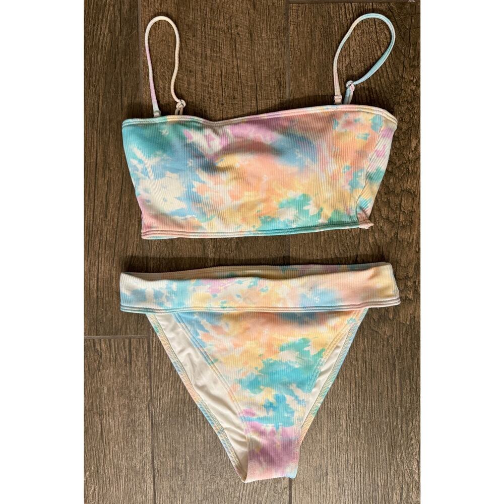 Billabong Rainbow Tide Aruba Bikini Bottoms & Sunny Tube Top Set Size XL - Picture 12 of 13